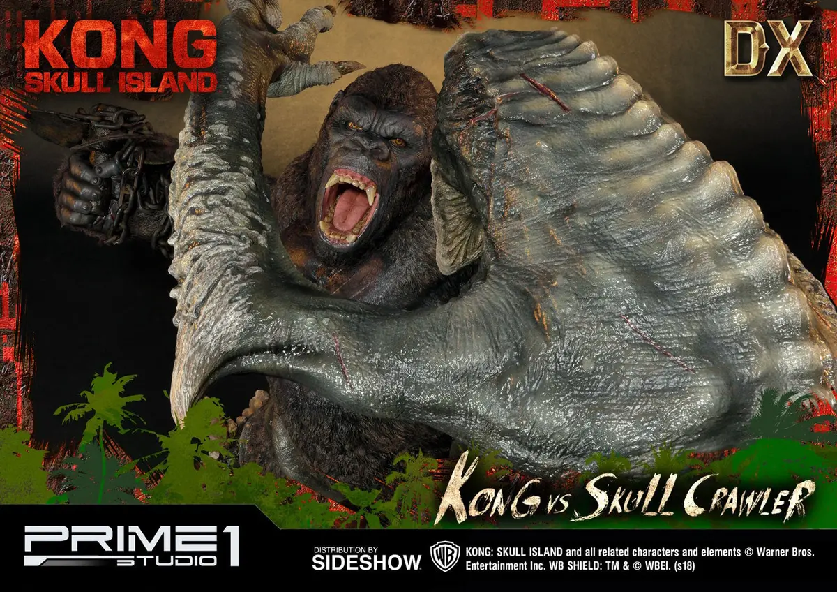Kong Skull Island (2017): Kong Vs Skull Crawler Deluxe Version 1