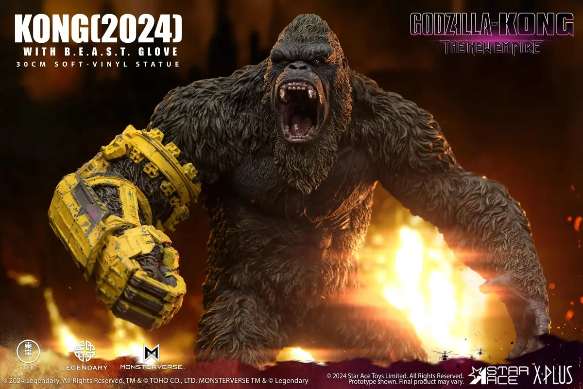 Godzilla X Kong The New Empire (2024): Kong With B.E.A.S.T. Glove 1