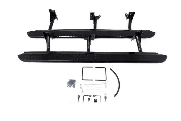 Toyota Hilux Rock Sliders - (2005-15) Kun High Tensile Steel 4X4 Side Steps 1