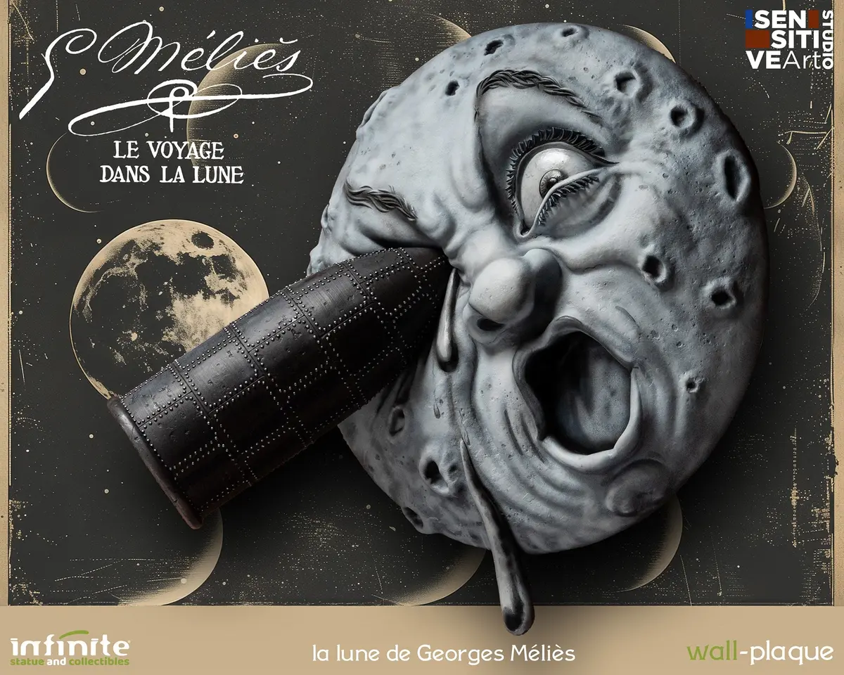 Le Voyage Dans La Lune (1902): La Lune De George Melies 1