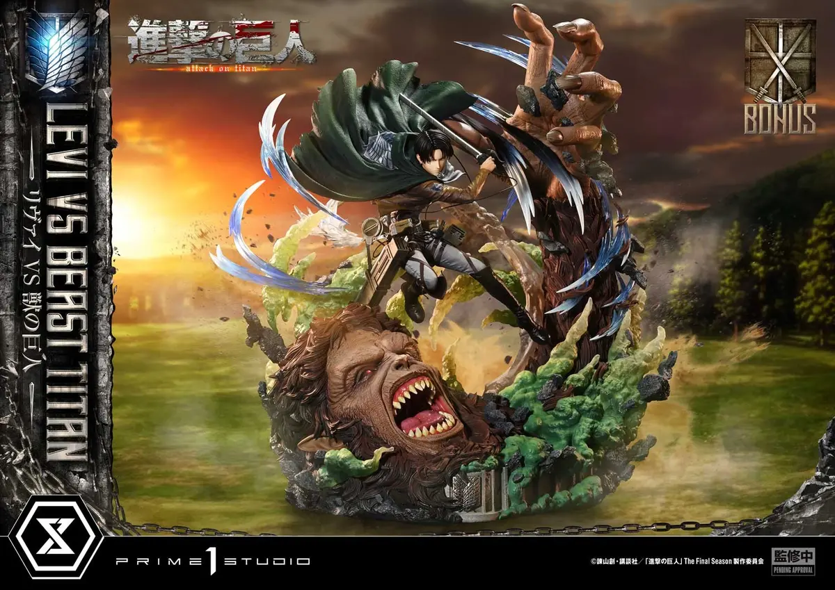 Attack On Titan: Levi Versus Beast Titan Bonus Version (Pre-Order) 1