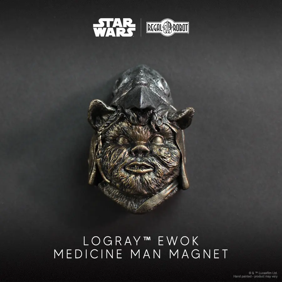 Star Wars Return Of The Jedi: Logray Ewok Medicine Man Magnet 1