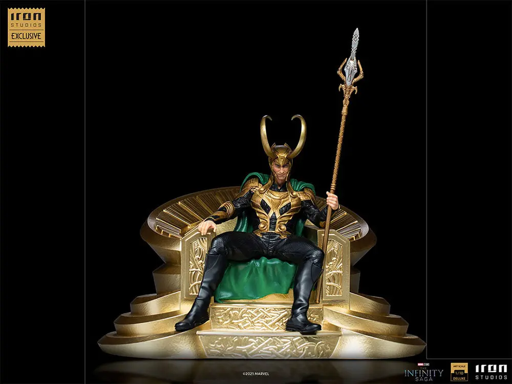 Marvel Infinity Saga: Loki On Throne Exclusive 1