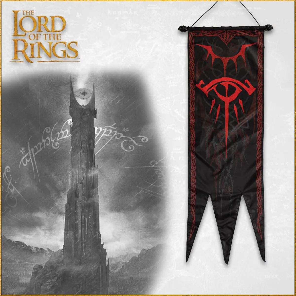 The Lord Of The Rings: Sauron War Banner 1