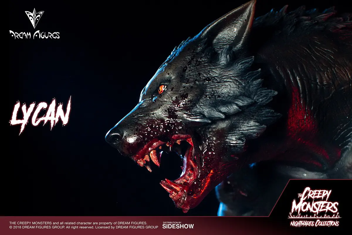 The Creepy Monsters: Lycan Quarter Scale Statue 1