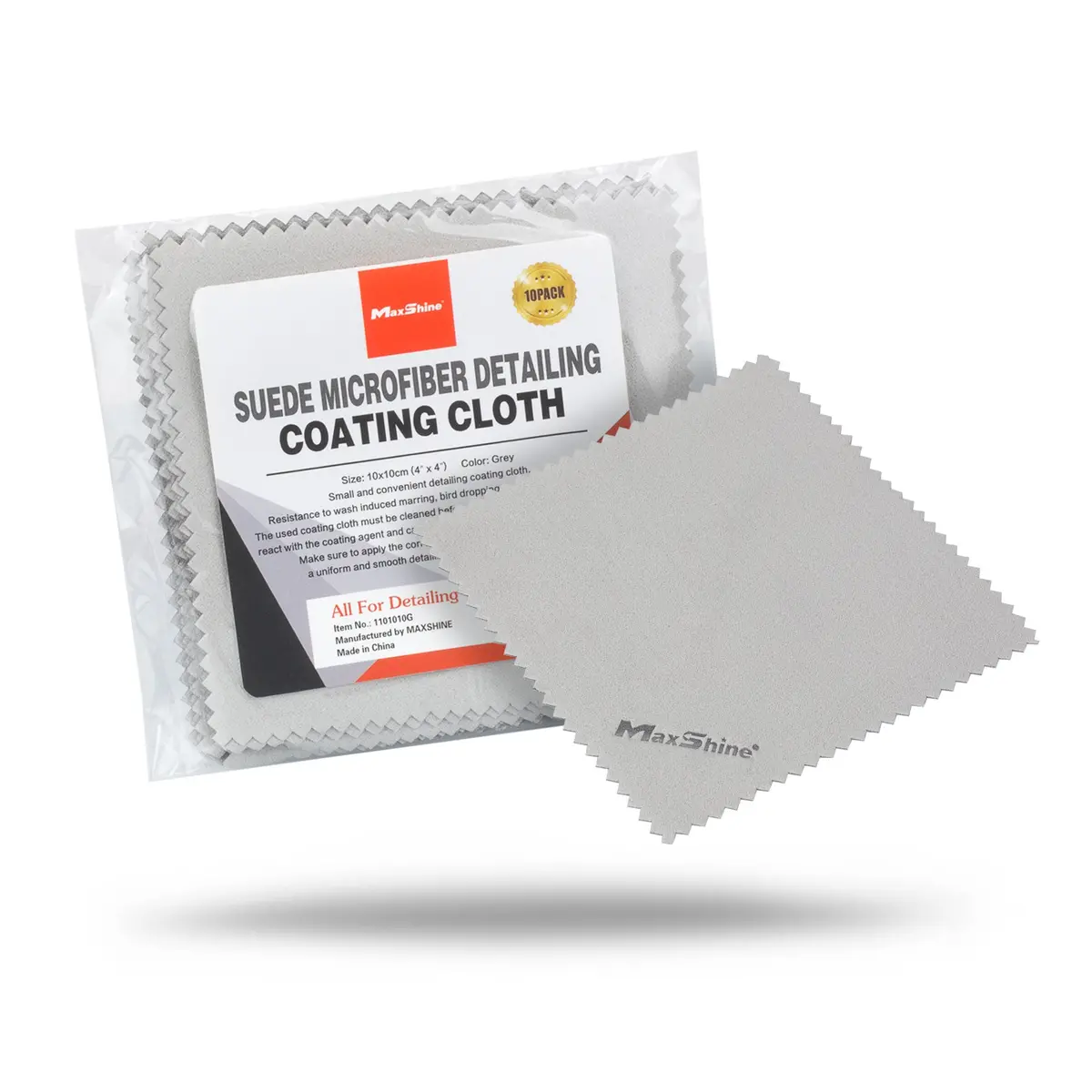 Suede Microfiber Towel For Ceramic Coating - 10 Pack 1