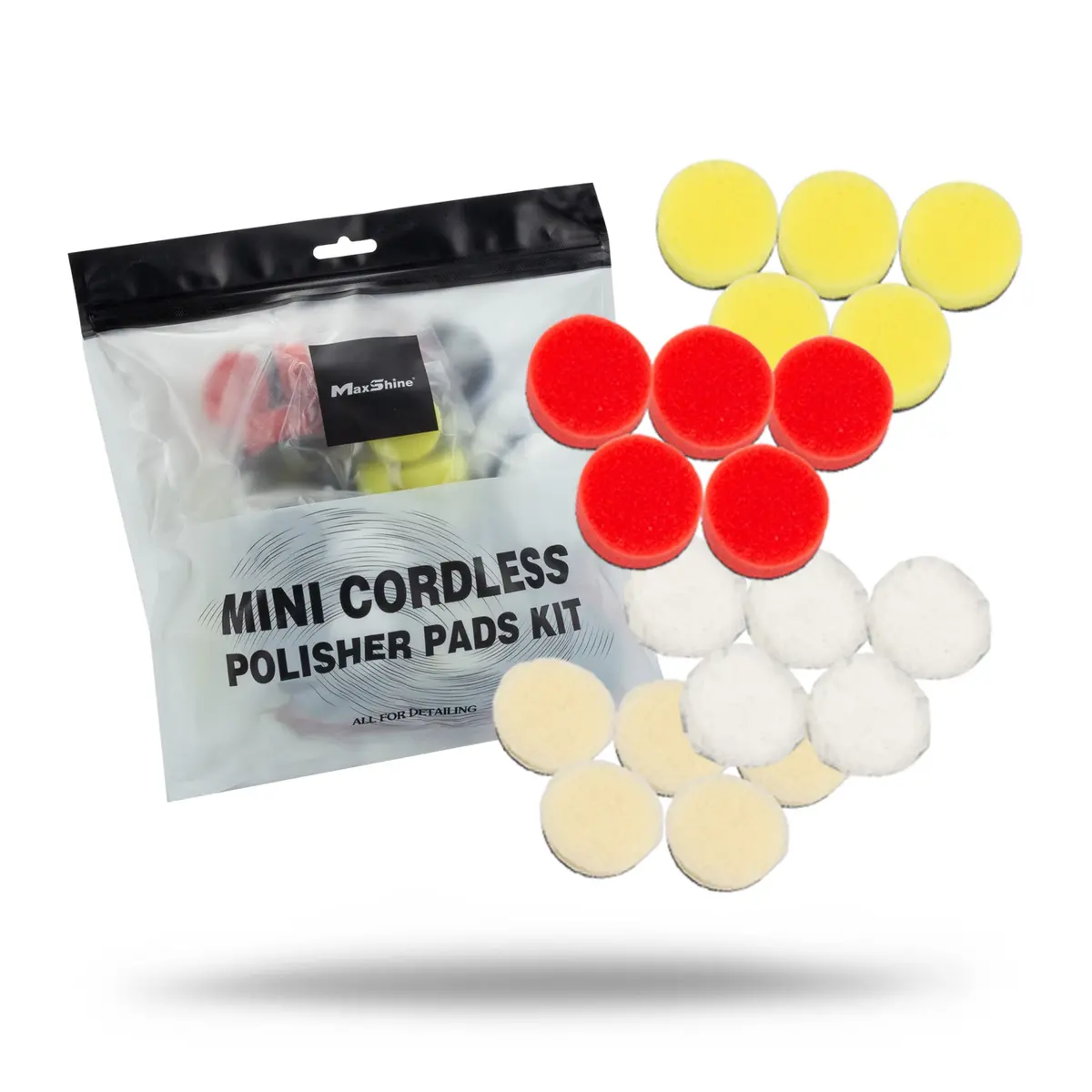 Mini Cordless Polishing Pads Kit 1