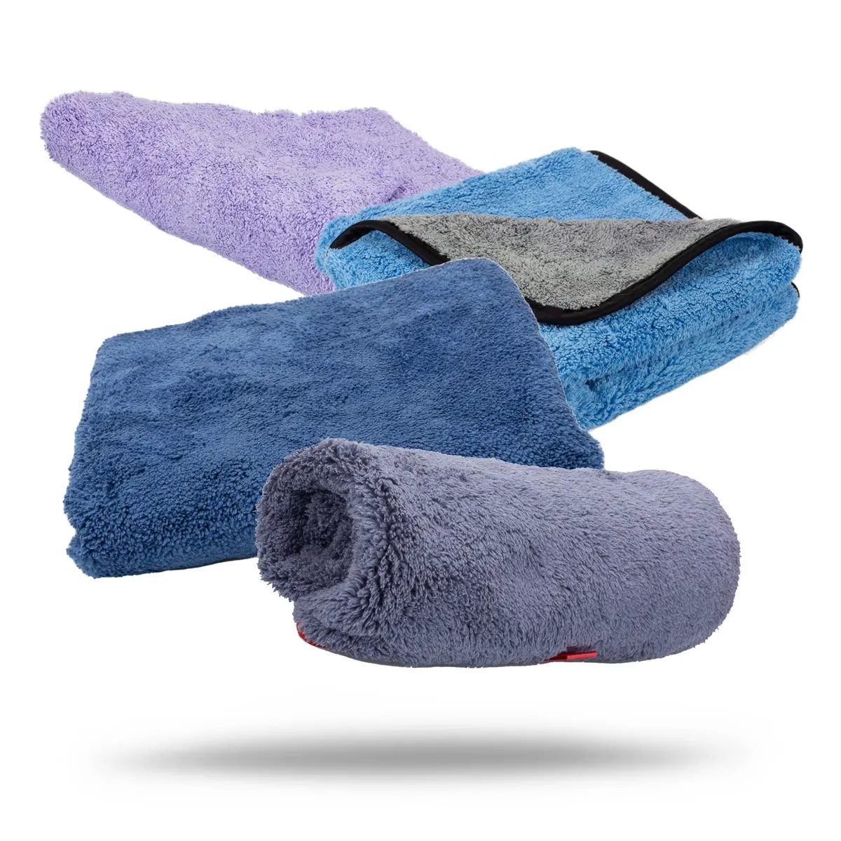 Microfiber Cleaning | 600Gsm Plush Microfiber Buffing Towel 1