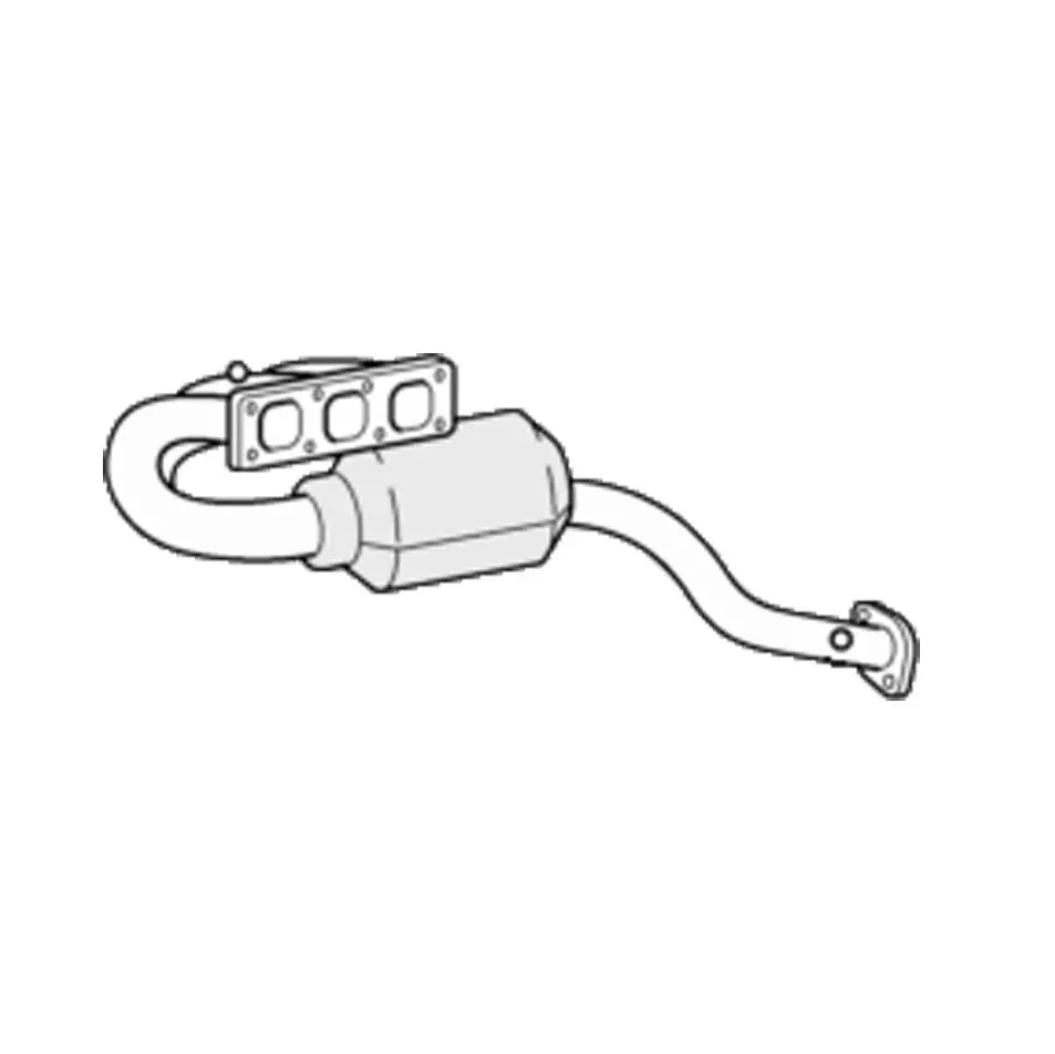 Redback Enviro Catalytic Converter For Bmw 5 (01/2000 - 01/2010) 1