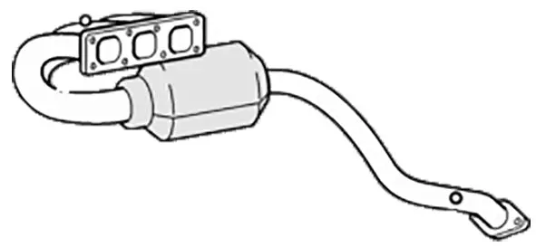 Redback Enviro Catalytic Converter For Bmw X5 (03/2001 - 02/2007) 1