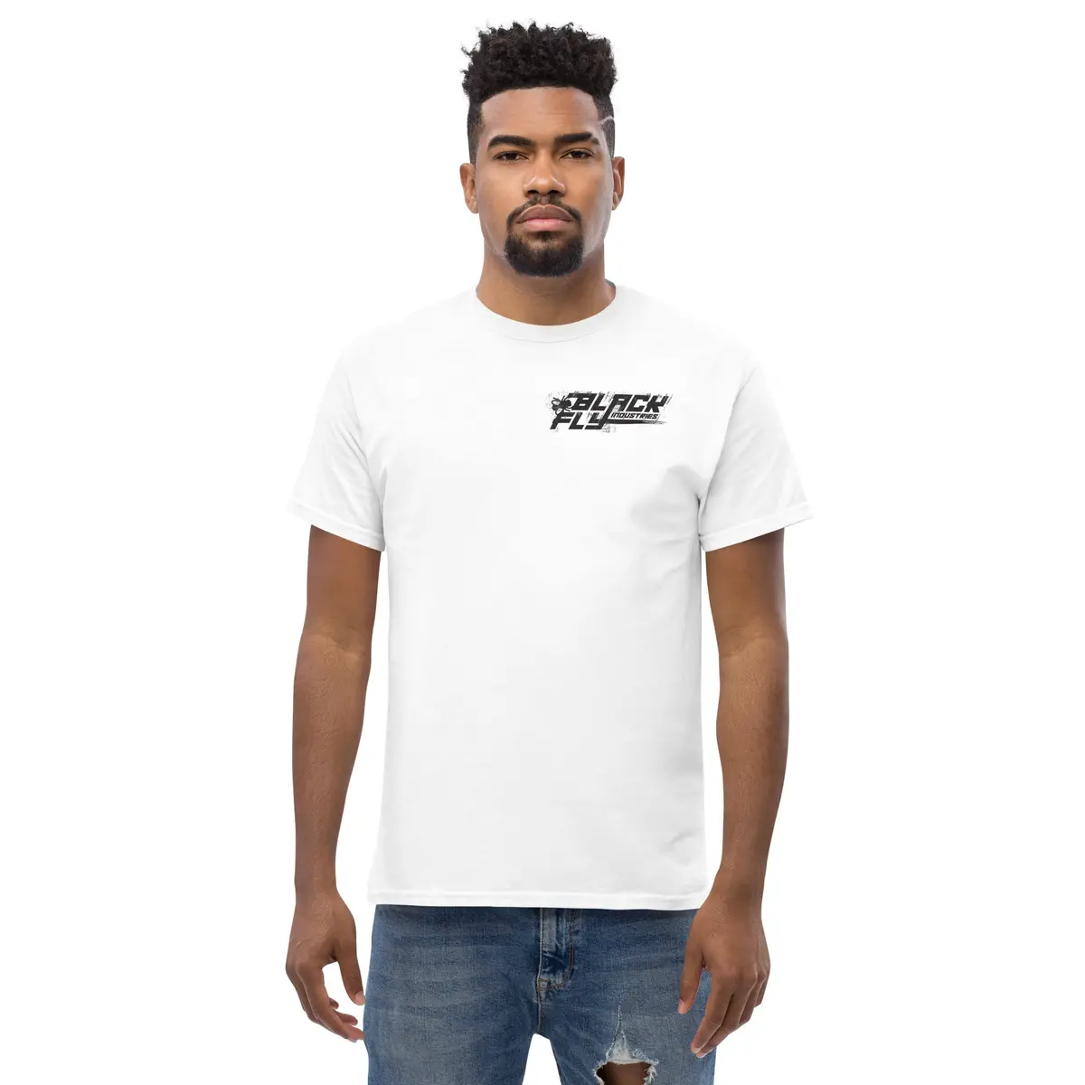 Black Fly Blade T Shirt 1