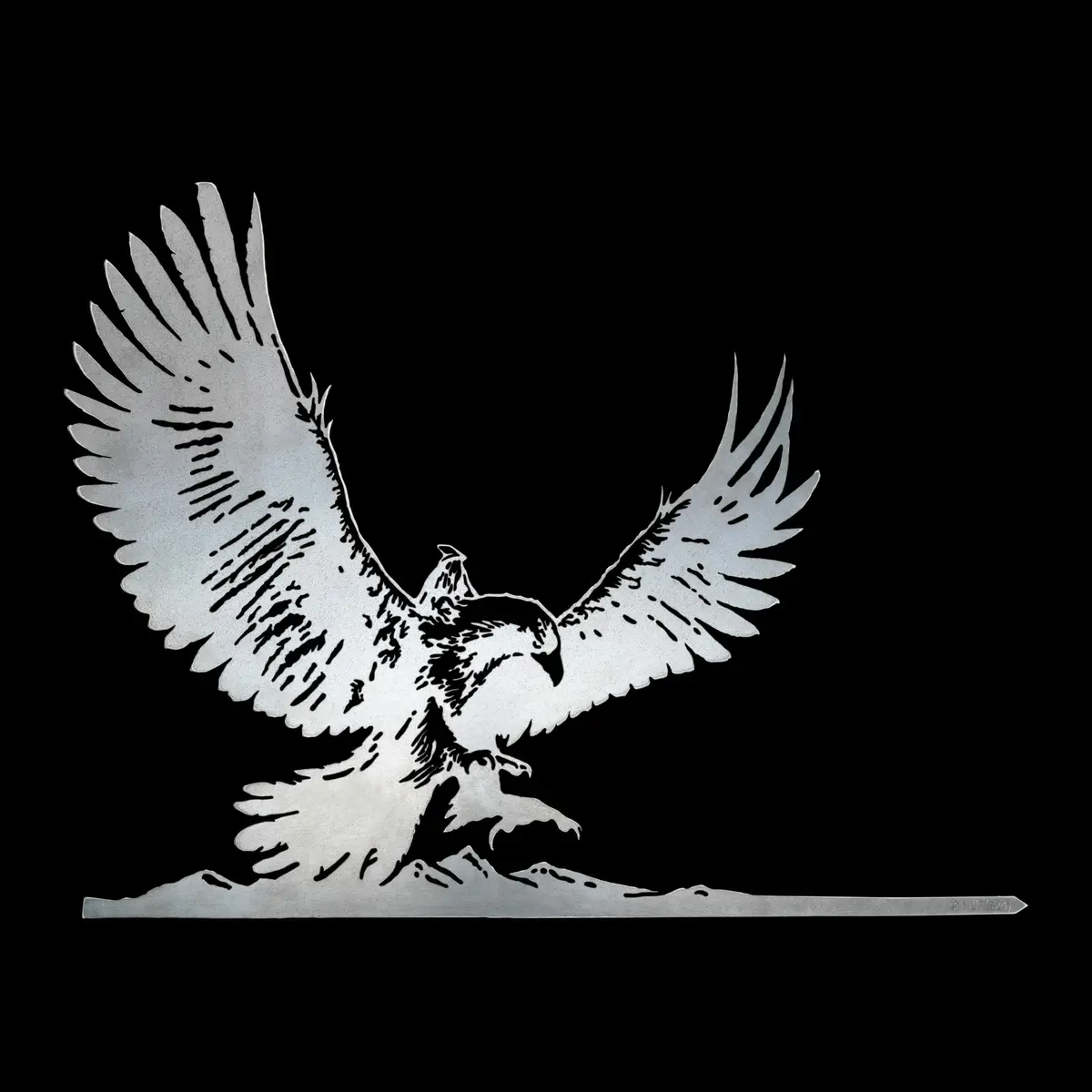 Lord Of The Rings: Gandalf On Gwaihir Metalbird Ornament 1