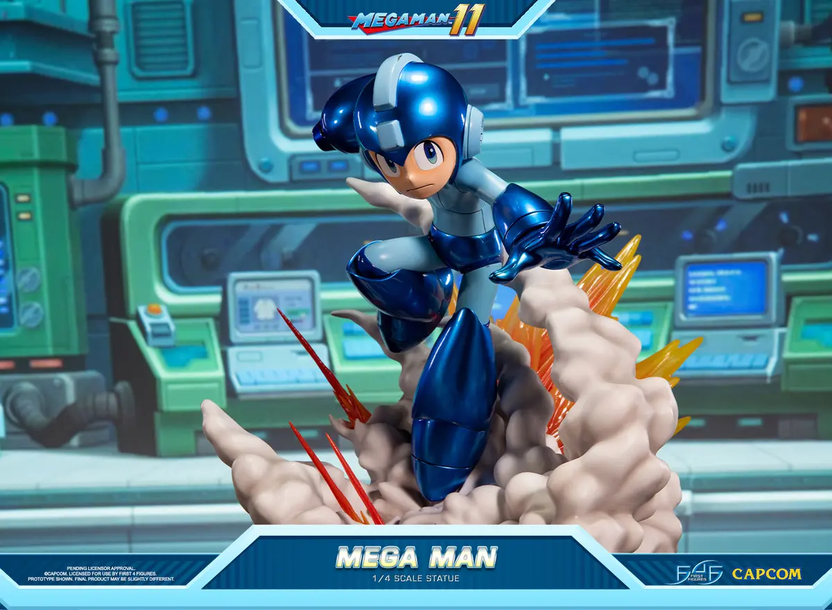 Mega Man 11: Mega Man Statue 1