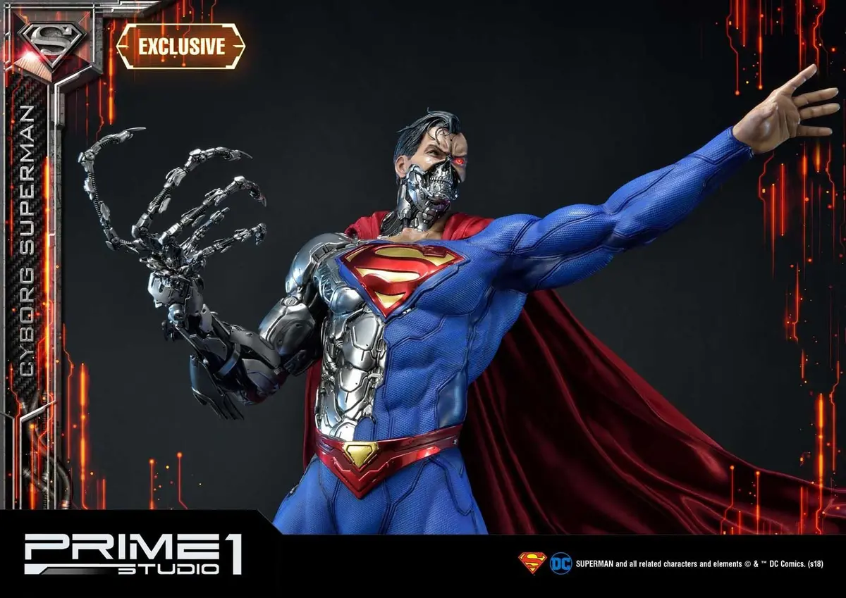Dc Comics: Cyborg Superman Exclusive Version 1