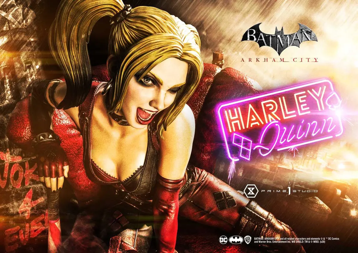Dc Batman Arkham City: Harley Quinn Deluxe Version 1