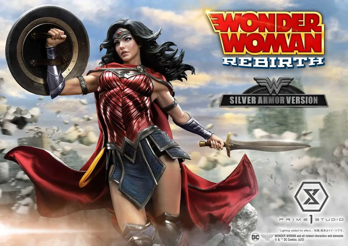 Dc Comics: Wonder Woman Rebirth Edition Silver Armor Version 1