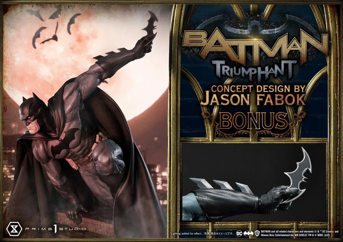 Dc Comics: Batman Triumphant Concept Design By Jason Fabok Bonus Version 1
