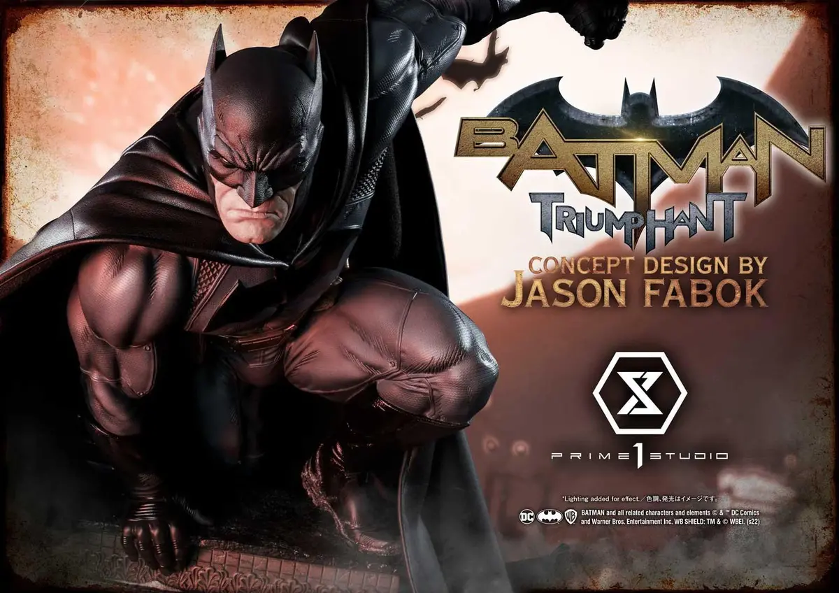 Dc Comics: Batman Triumphant Concept Design By Jason Fabok (Pre-Order) 1