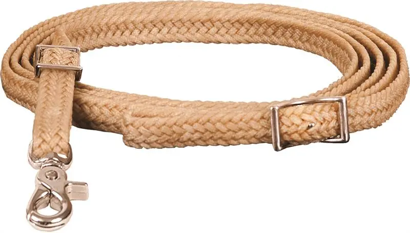 Roping Rein, Waxed Nylon, 1/2" X 8' 1