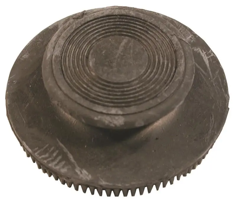 Comb, Curry, Facial Soft Rubr Black 1