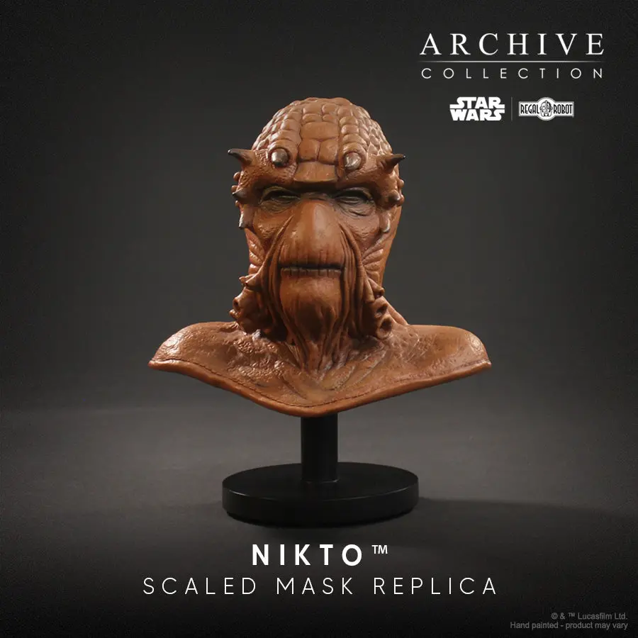 Star Wars Return Of The Jedi: Nikto Scaled Mask Replica Numbered Edition 1