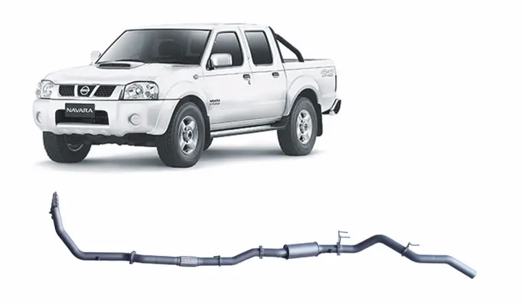 Redback Extreme Duty Exhaust For Nissan Navara D22 3.0L (11/2001 - 12/2006) 1