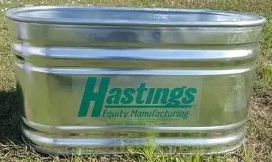 Oblong Galvanized Water Tanks 4Ft 1