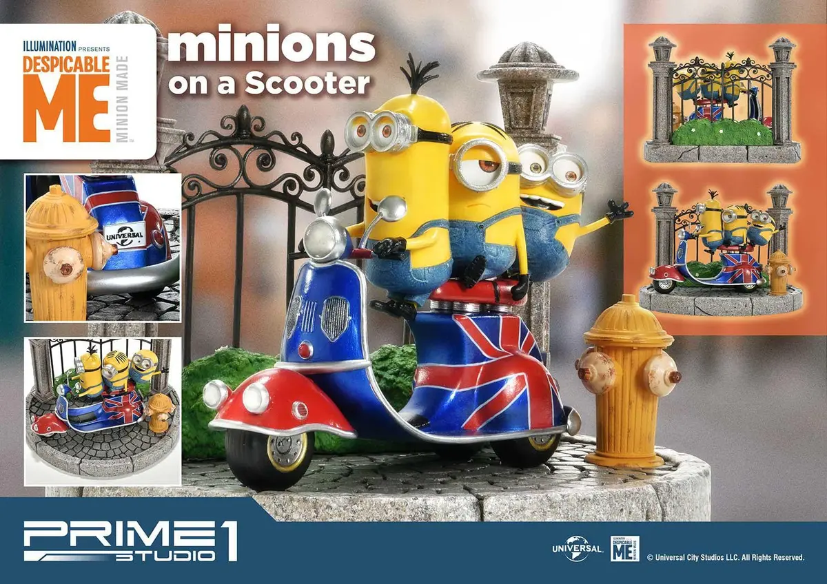 Minions On A Scooter (Pre-Order) 1