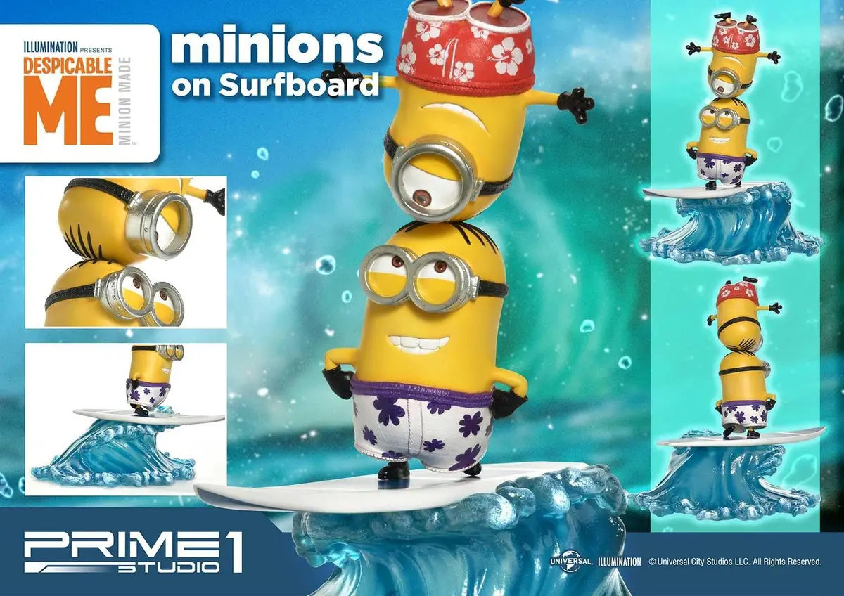 Minions On Surfboard 1