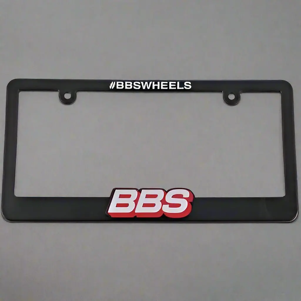 Genuine Bbs License Plate Frame 1