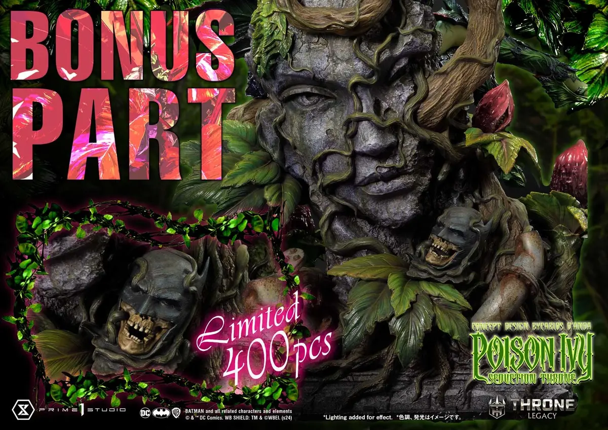 Dc Comics: Poison Ivy Seduction Throne Deluxe Bonus Version 1