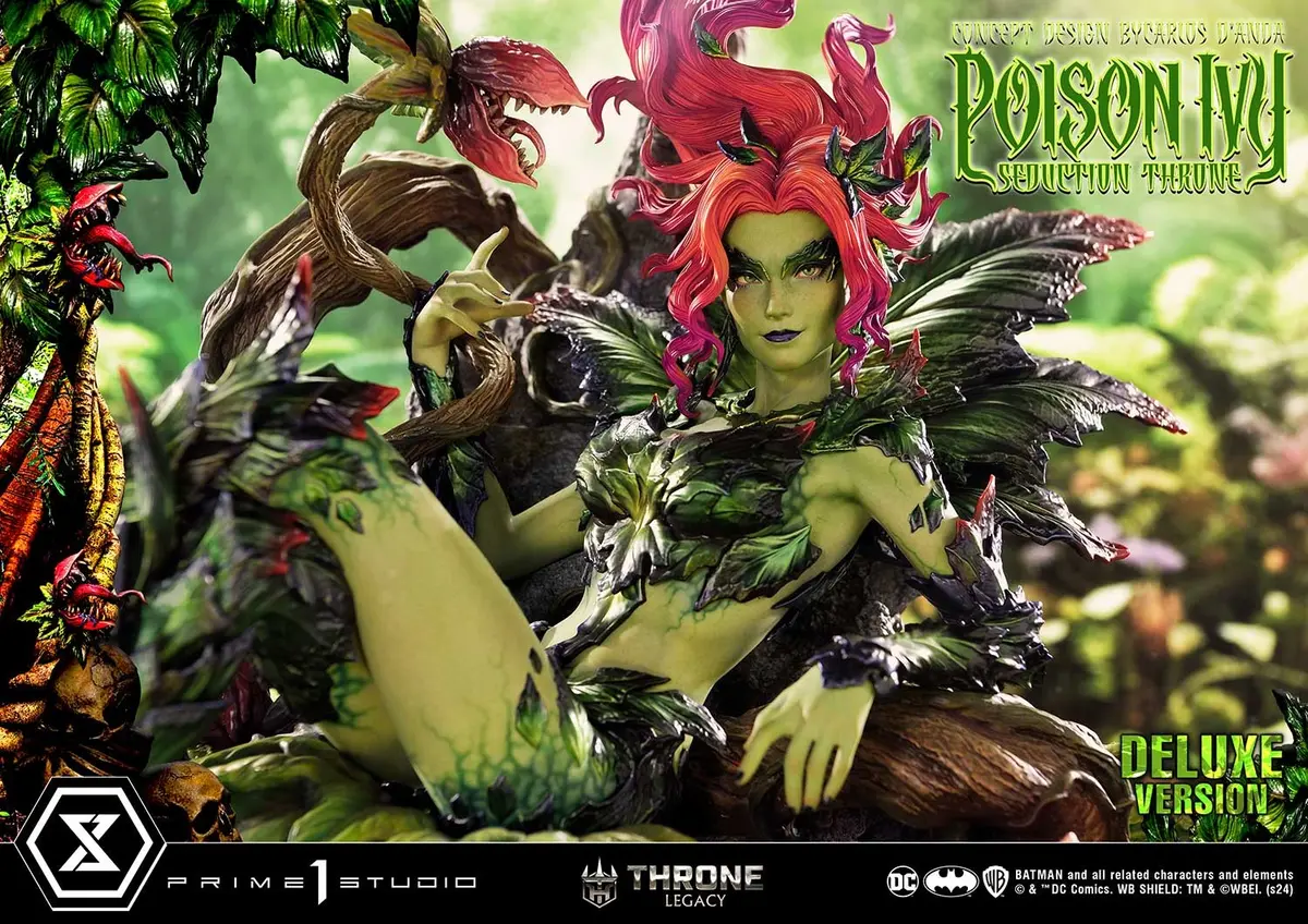Dc Comics: Poison Ivy Seduction Throne Deluxe Version 1