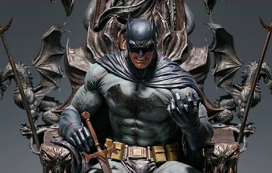 Dc Dark Knights Metal: Batman On Throne Premium 1
