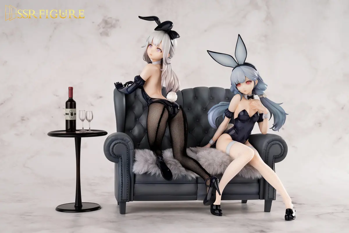 House Of Unhumans Bunny Girl Ssr Series: Qiao Er And Jin Hua Collectible Set 1