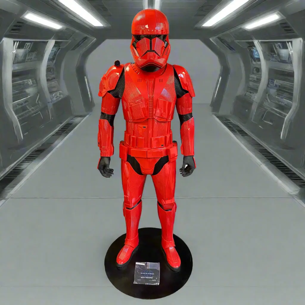 Star Wars The Rise Of Skywalker: Sith Trooper Version 1 Life Size Statue 1