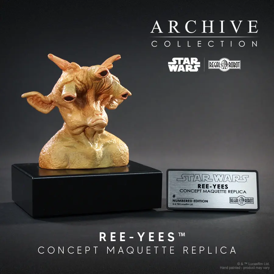 Star Wars Return Of The Jedi: Ree-Yees Concept Maquette 1