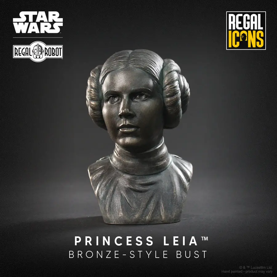 Star Wars A New Hope: Princess Leia Bronze-Style Bust 1