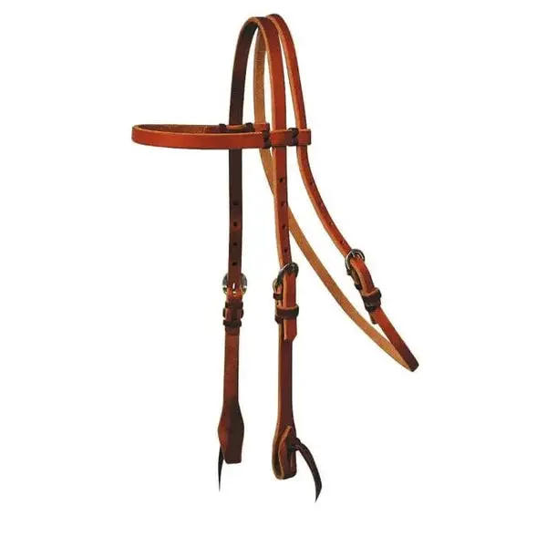 Rosewood Tied & Twisted Elite Browband Headstall 1