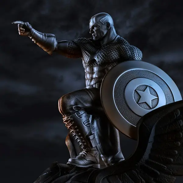 Captain America Resolute Figurine 1