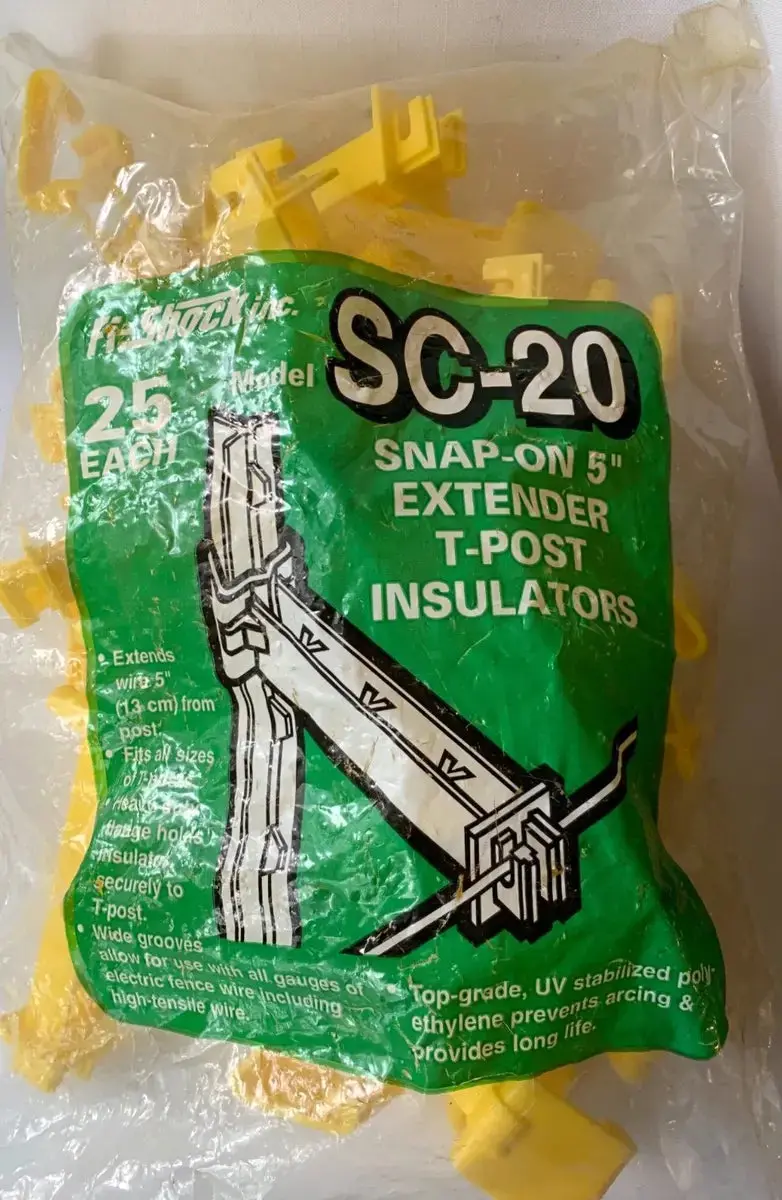 T-Post Insulators Fi-Shock Sc20 1