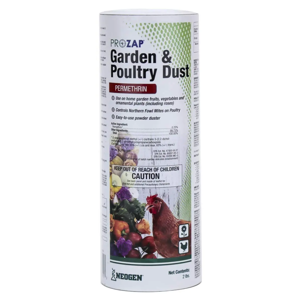 Prozap: Garden & Poultry Dust 2Lb 1