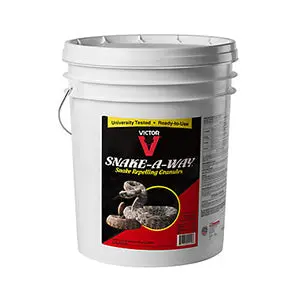 Victor Snake-A-Way Snake Repellent Granules Bucket - 28 Lb 1