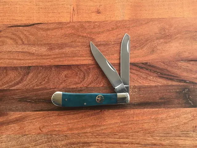 Moore - Law - Blue Trapper - 4 1/8" 1