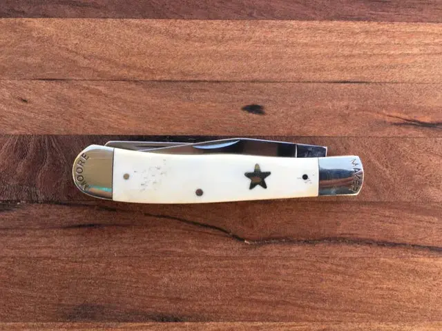 Moore - Texas Trapper - 4-1/8" - White 1