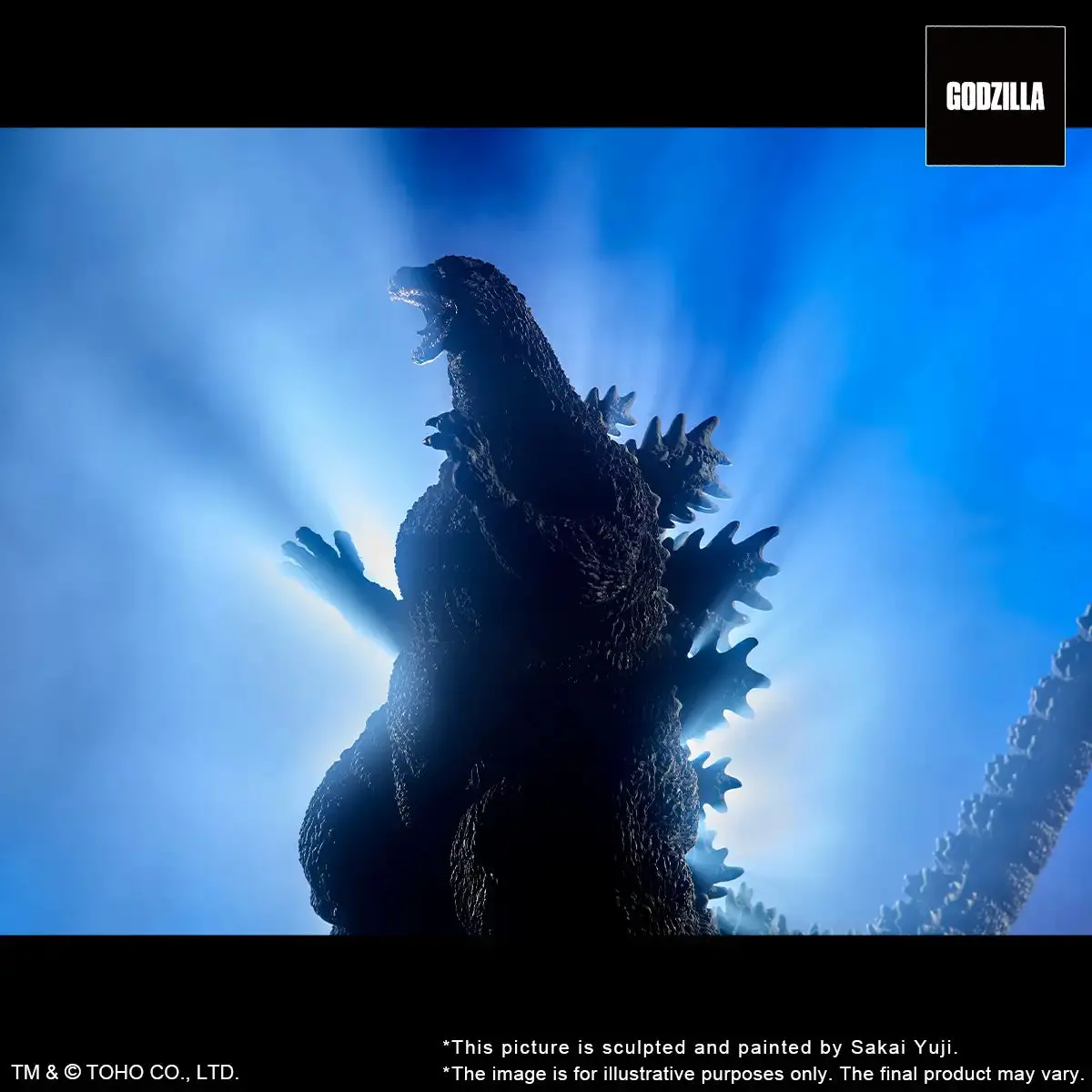 Godzilla Vs. Destoroyah (1995): Godzilla 1995 Last Scene Toho 30Cm Series 1