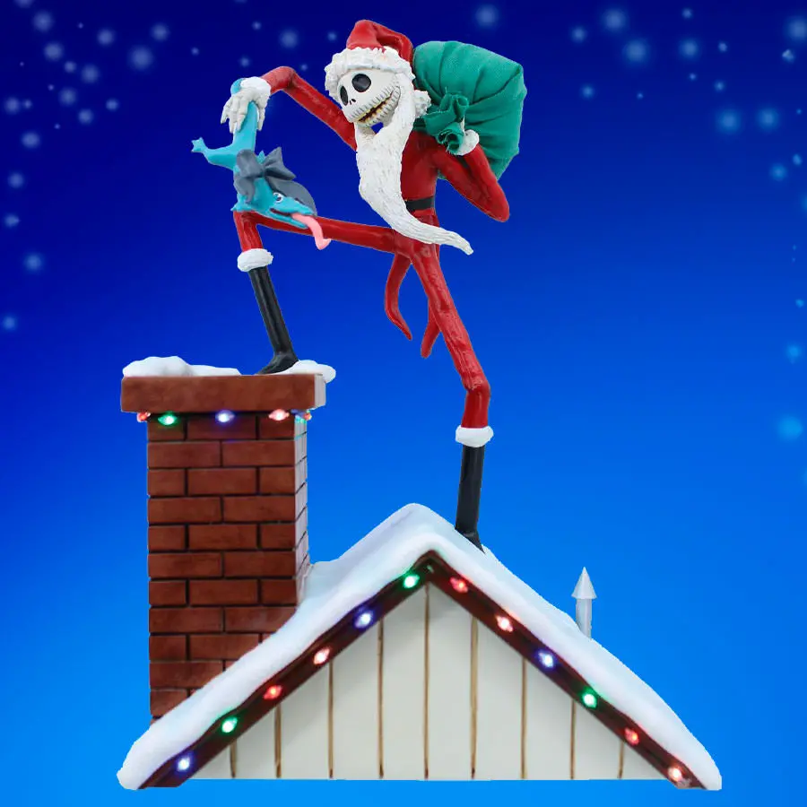 Disney: Santa Jack Skellington With Lights 1