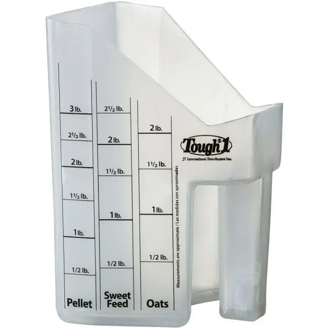 Tough1 Feed Scoop With Measurements 1