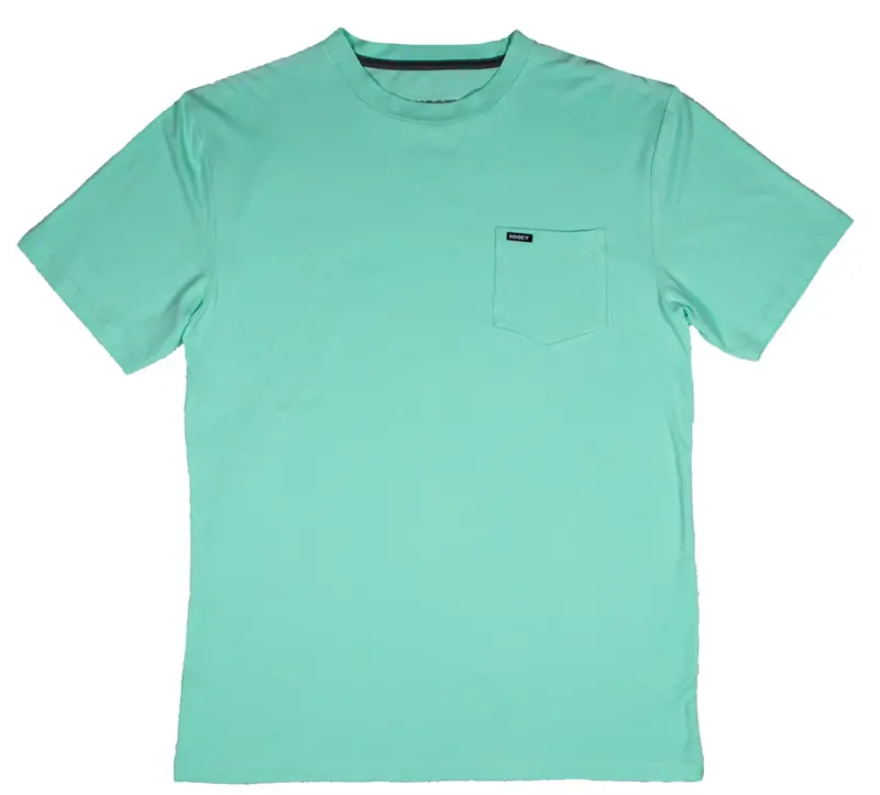 Hooey: Men's San Jose Sea Foam Short Sleeve T-Shirt With Pocket 1