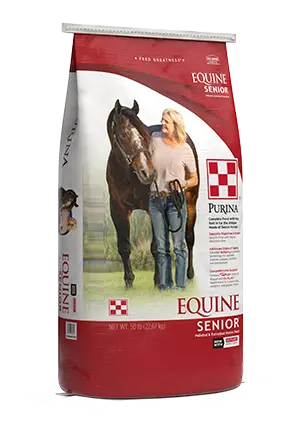 Purina® Equine Senior® Horse Feed 1