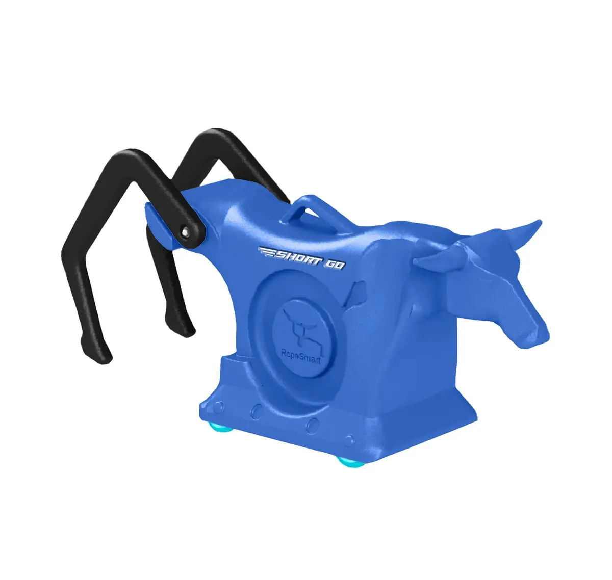 Ropesmart Short Go Roping Dummy On Led Wheels - Blue 1